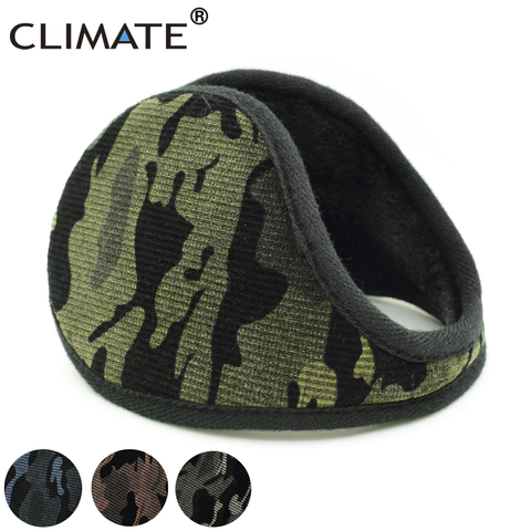 CLIMATE Men Camouflage Earmuffs Men Winter Ear Warmer Cover Camou Muff Cool Army Warm Ear Muff Military Ear Muffs for Men Women ► Photo 1/6