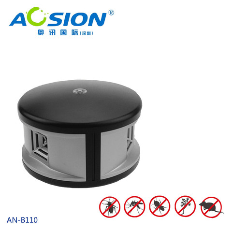 Free shipping Home Aosion 360 degree ultrasonic Rats rodent mouse mice repellent and electronic pest repeller control ► Photo 1/6