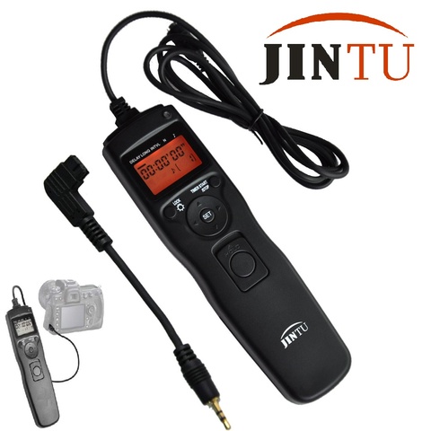 JINTU LCD Time Lapse Timer Remote Control Shutter for SONY Alpha A550 A580 A560 SLT-A100 A77 A65 A57 A55 A37 A35 ► Photo 1/6