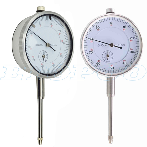 Dial Indicator 0-30mm 0.01mm With Lug Dial Gauge indicator Micrometer Caliper Table Of Measuring Tools High Quality ► Photo 1/6