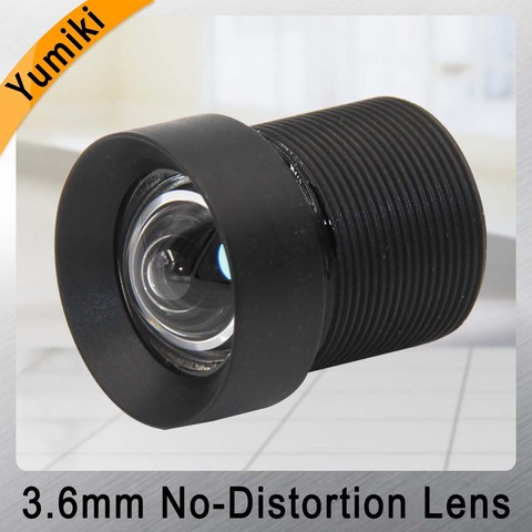 Yumiki 3.6mm Lens 1/2.3 Inch IR 72D HFOV No Distortion for Gopro DJI Phantom Drones Camera cctv lens ► Photo 1/6