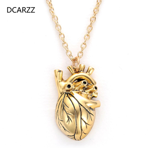 New Heart Shape Pendant Necklace Gift Women Choker  Necklace Drop Shipping Gold Initial Necklace For Doctor Nurse Jewelry ► Photo 1/6