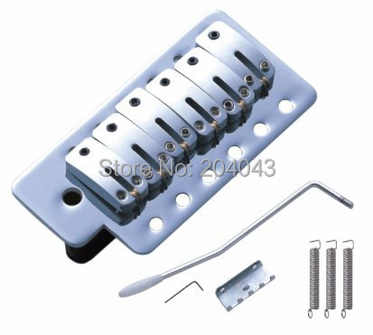 Sell Free Shipping guitar parts chrome electric guitar tremolo 6 string roller guitar bridge with whammy bar ► Photo 1/1