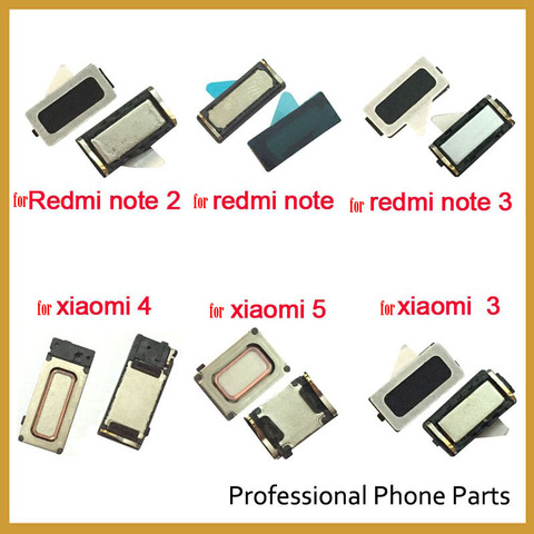 2Pcs/Lot, Original Earpiece Ear Speaker For Xiaomi Mi 3 4 Mi5 5S Plus 6 6x  Redmi Note 3  4 5 5A 6 7 Pro Repair Parts ► Photo 1/6