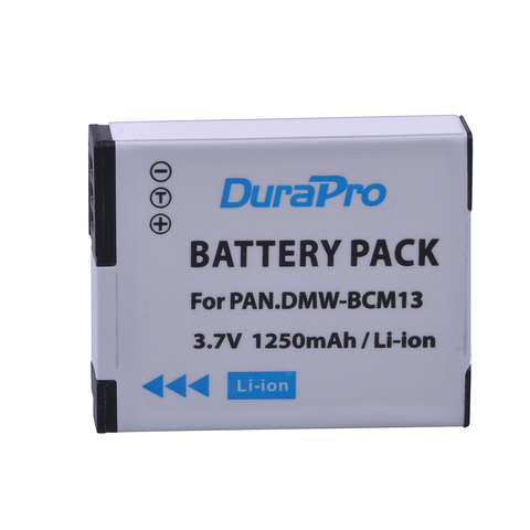 DuraPro 1PC DMW-BCM13E DMW-BCM13 DMW BCM13 Battery for Panasonic Lumix ZS40 / TZ60, ZS45 / TZ57, ZS50 / TZ70, ZS27 / TZ37, TZ41 ► Photo 1/4