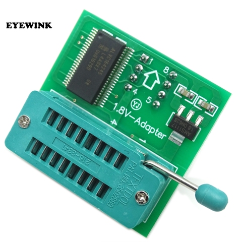 EYEWINK 1.8V adapter scoket used for all programmer TL866CS TL866A RT809F EZP2010 G540 TOP3000 1.8V apple SPI Flash Memory ► Photo 1/2