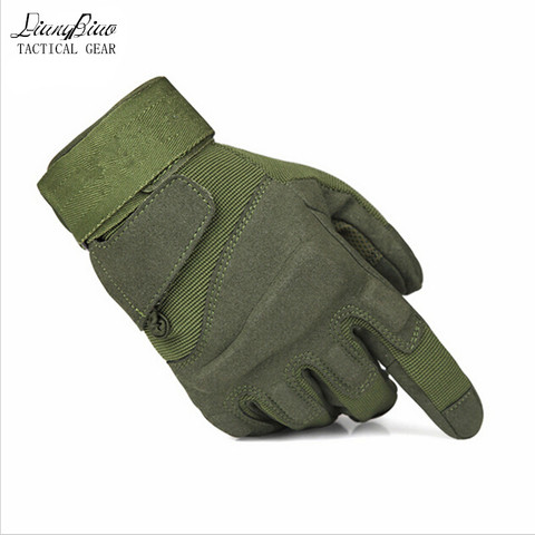 climbing training army tactical gloves men's gloves armor protection shell full finger gloves ► Photo 1/6