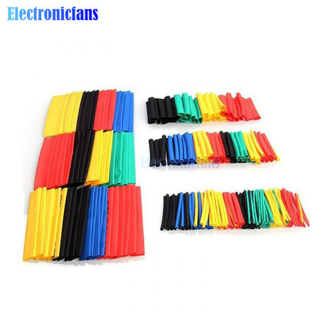 164pcs Set Polyolefin Shrinking Assorted Heat Shrink Tube Wire Cable Insulated Sleeving Tubing Set ► Photo 1/4