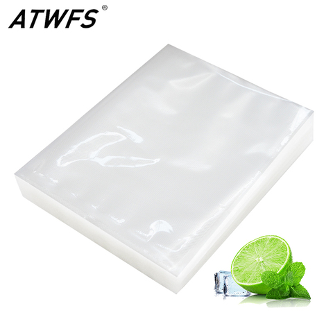 ATWFS 100pcs/lot Vacuum Bag Food Vacuum Sealer Vacuum Bags for Food Sous Vide Packing Machine Packaging Bags ► Photo 1/6