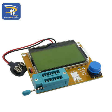 Mega328 M328 LCR-T4 12864 LCD Digital ESR Meter LCR led Transistor Tester Case Shell Diode Triode Capacitance MOS PNP/NPN ► Photo 1/6