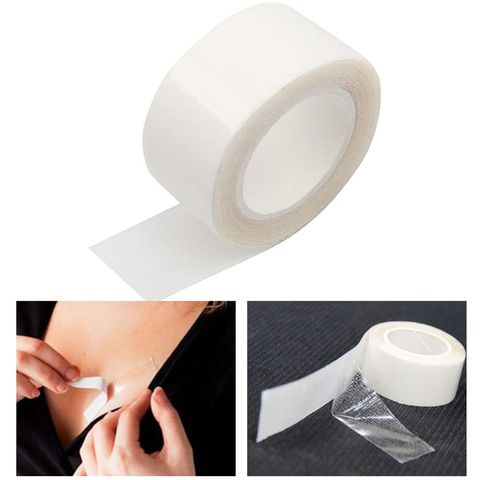 Unique 5 Meters Double Sided Adhesive Safe Body Tape Clothing Clear Lingerie Bra Strip Medical Waterproof Tape ► Photo 1/1