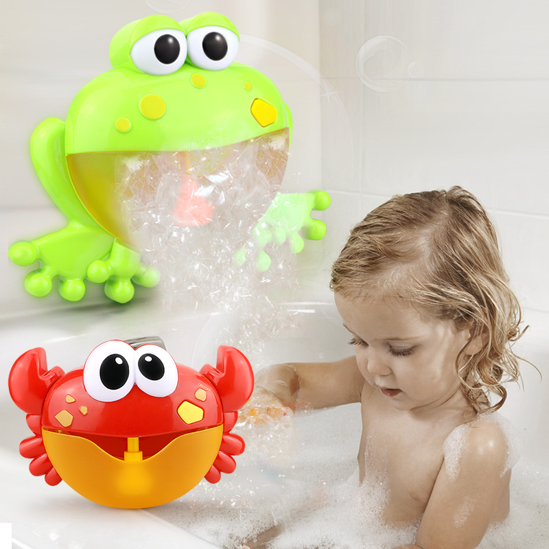 Crab Bubble Machine Bathroom Bubble Maker Bath Toy Kid Baby Toy Gift Hot 