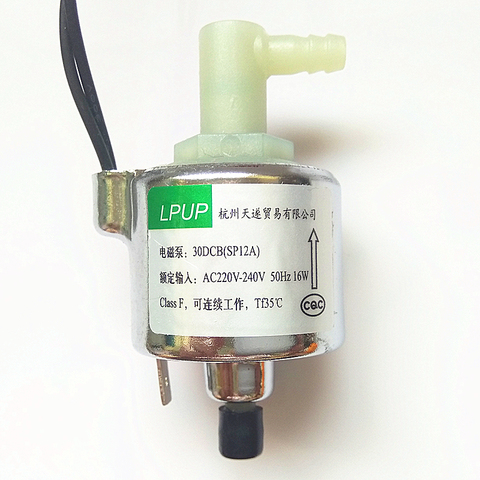 Steam mop micro-magnetic pump model 30DSB (SP12A) voltage AC220V-240V-50Hz power 16W ► Photo 1/5