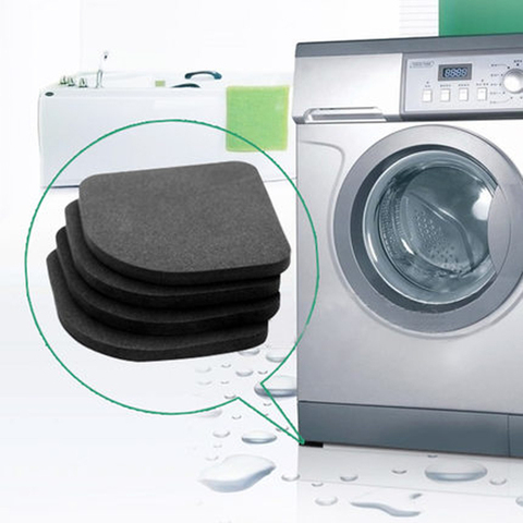 4pcs/set  Multifunctional Refrigerator Anti-vibration Pad Washing Machine Shock Pads Non-slip Mats Home Practical Supplies ► Photo 1/1