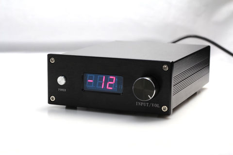 HIFI PGA2311 Remote Volume Control Preamplifier Stereo Preamp With 4 Way Inputs ► Photo 1/5