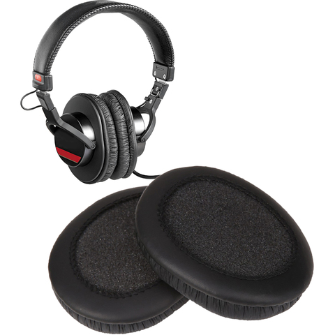 1Pair Memory Foam Headset Earpads Replacement Ear Pads Cushion Cover For SONY MDR-V6 MDR 7506 V6 MIC BLK Earphone Headphone Case ► Photo 1/6