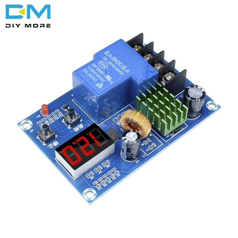 XH-M604 18650 Lithium Battery Charging Control Board DC 6-60V Li-ion Lead Acid Battery Charge Protection 12V Digital Voltmeter ► Photo 1/6