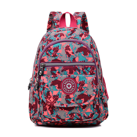 Female Backpack Women School Backpack for Teenage Girls Mochila Feminina Waterproof Nylon Bagpack Travel Bags Casual Sac A Dos ► Photo 1/6
