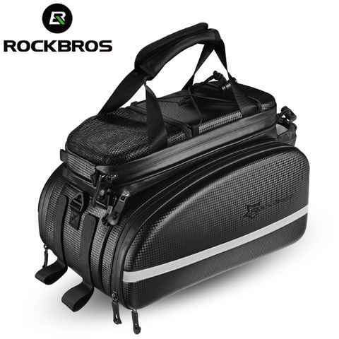 ROCKBROS Bike Bicycle Seat Bag Rear Backpack Trunk Cycling MTB Cycle Bike Bag Pannier Package Large Capacity Bicycle Accessories ► Photo 1/6