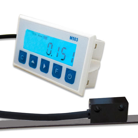 M503miniatur magnetic grid scale linear scale integrated embedded magnetic measurement system Linear Encoder Digital Display DRO ► Photo 1/6