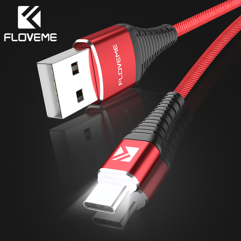 FLOVEME LED USB Type C Cable Quick Charge USB C Fast Charging Charger Type C USB Type-C Data Cable for Samsung Galaxy S9 S8 Plus ► Photo 1/6