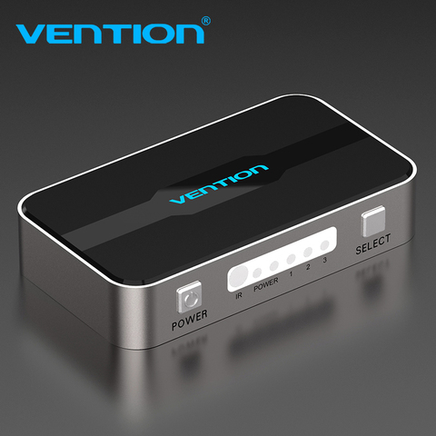 Vention 3 input 1 output HDMI Switch Switcher HDMI Splitter HDMI Cable with Audio for XBOX PS3 Smart HD 1080P HDMI 5 Input 1 Out ► Photo 1/6