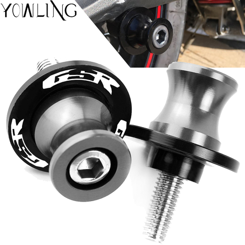 Motorcycle Accessories CNC Aluminum M8 Swingarm Spools Slider Stand Screw For Suzuki GSR 750 600 400 GSR400 GSR600 GSR750 8MM ► Photo 1/6