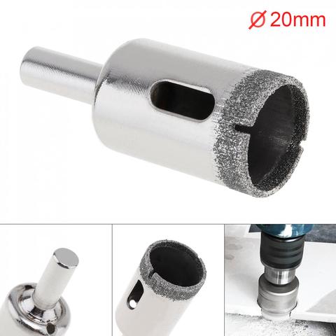 1pc 20mm Diamond Coated Core Hole Saw Drill Bit Set Tools Glass Drill Hole Opener for Tiles Glass Ceramic ► Photo 1/6