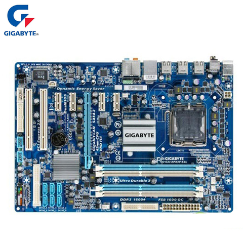 Gigabyte GA-EP43T-S3L Motherboard LGA 775 DDR3 USB2.0 16GB For Intel P43 EP43T-S3L Desktop Mainboard SATA II Systemboard Used ► Photo 1/6