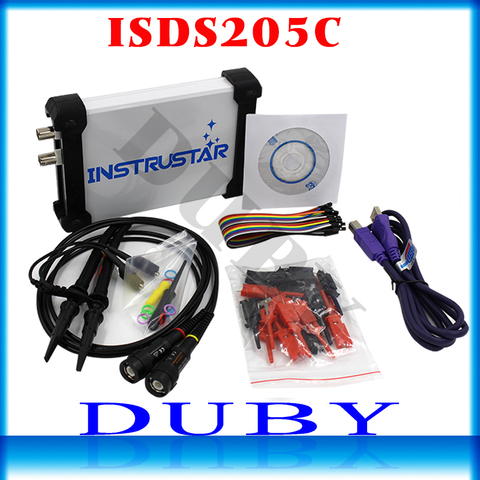 ISDS205C Upgrade version MDSO-LA PC USB Analog Virtual oscilloscope 16 Channel Logic Analyzer Bandwidth 20M Circuit analysis FS ► Photo 1/6