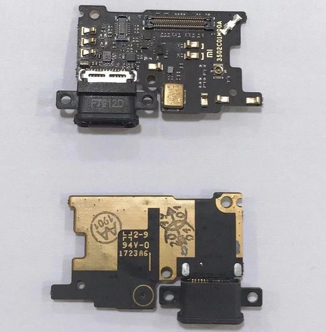 Charging Flex for Xiaomi Mi6 charging connector Flex USB charging port charger Board Repair Parts ► Photo 1/1