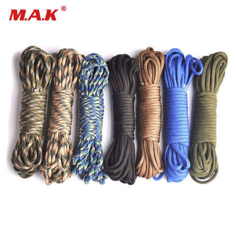 Paracord 550 Parachute Cord Lanyard Rope Mil Spec Type III 7 Strand 100FT Climbing Camping Survival Equipment ► Photo 1/6
