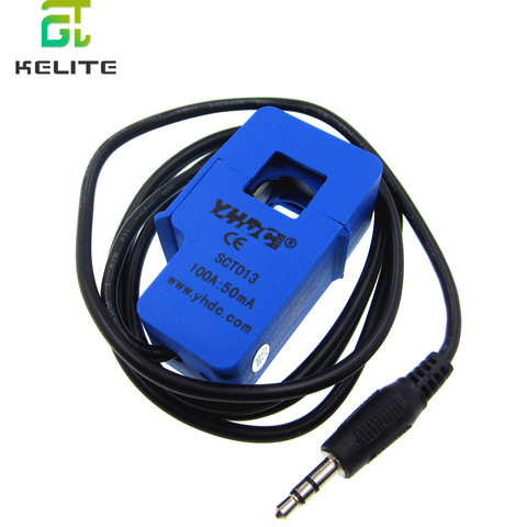 Non-invasive Split Core Current Transformer AC current sensor 50A 100A SCT-013-000 ► Photo 1/5