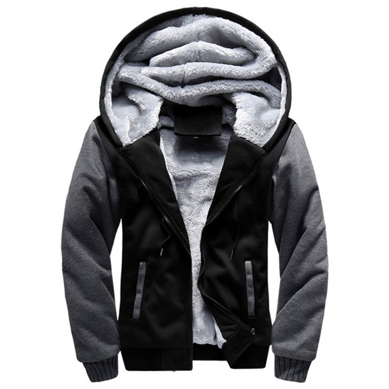 2022 New Men Hoodies Winter Thick Warm Fleece Zipper Men Hoodies Coat  Sportwear Male Streetwear Hoodies Sweatshirts Men 4XL 5XL - Price history &  Review, AliExpress Seller - LEGIBLE officia Store