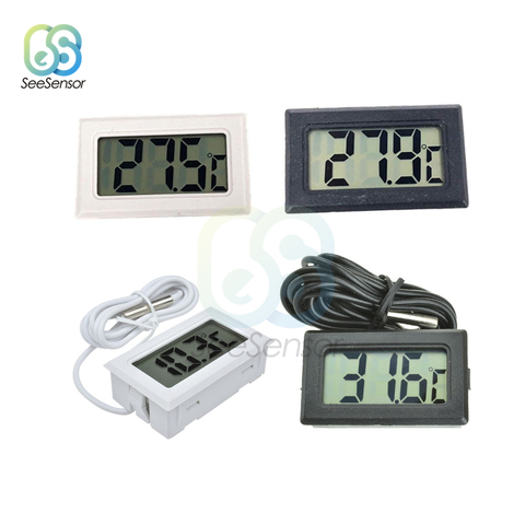 LCD Mini Digital Thermometer for Freezer Temperature -50~110 degree Refrigerator Fridge Thermometer Temperature Sensor Meter ► Photo 1/6