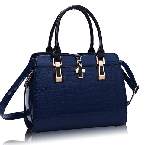 Hot New 2022 Fashion brand women handbag Patent Leather bags women messenger bag Fashion Brand Sell like handbags Bolsa Feminina ► Photo 1/6