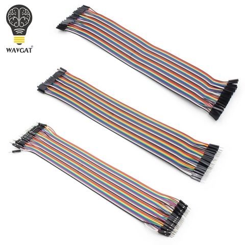 WAVGAT Dupont line 120pcs 30cm male to male + male to female and female to female jumper wire Dupont cable for Arduino ► Photo 1/6