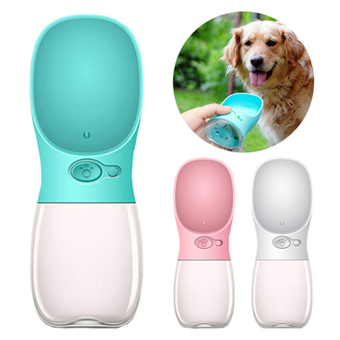 550ML Portable Pet Water Bottle Dog Travel Drinking Bowl Pet Sports Drinker Outdoor Water Cup For Cat Dog Water Dispenser ► Photo 1/1