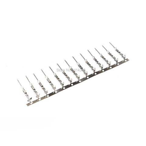100PCS (connectors|dupont) 2.54mm Male Pins Long Dupont Head Reed/plug, jumper wire cable ► Photo 1/1