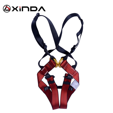 XINDA Kid's Safety Belt Child Full Body Harness Rock Climbing Children Safety Protection Kid Harness Outdoor Equipment Kits ► Photo 1/6
