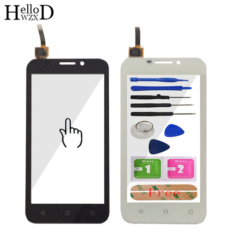 New For Huawei Y541 Y5 Y5c Y541-U02 Front Touch Screen Digitizer Outer Glass Lens Sensor Touch Panel Part Flex Cable Adhesive ► Photo 1/6