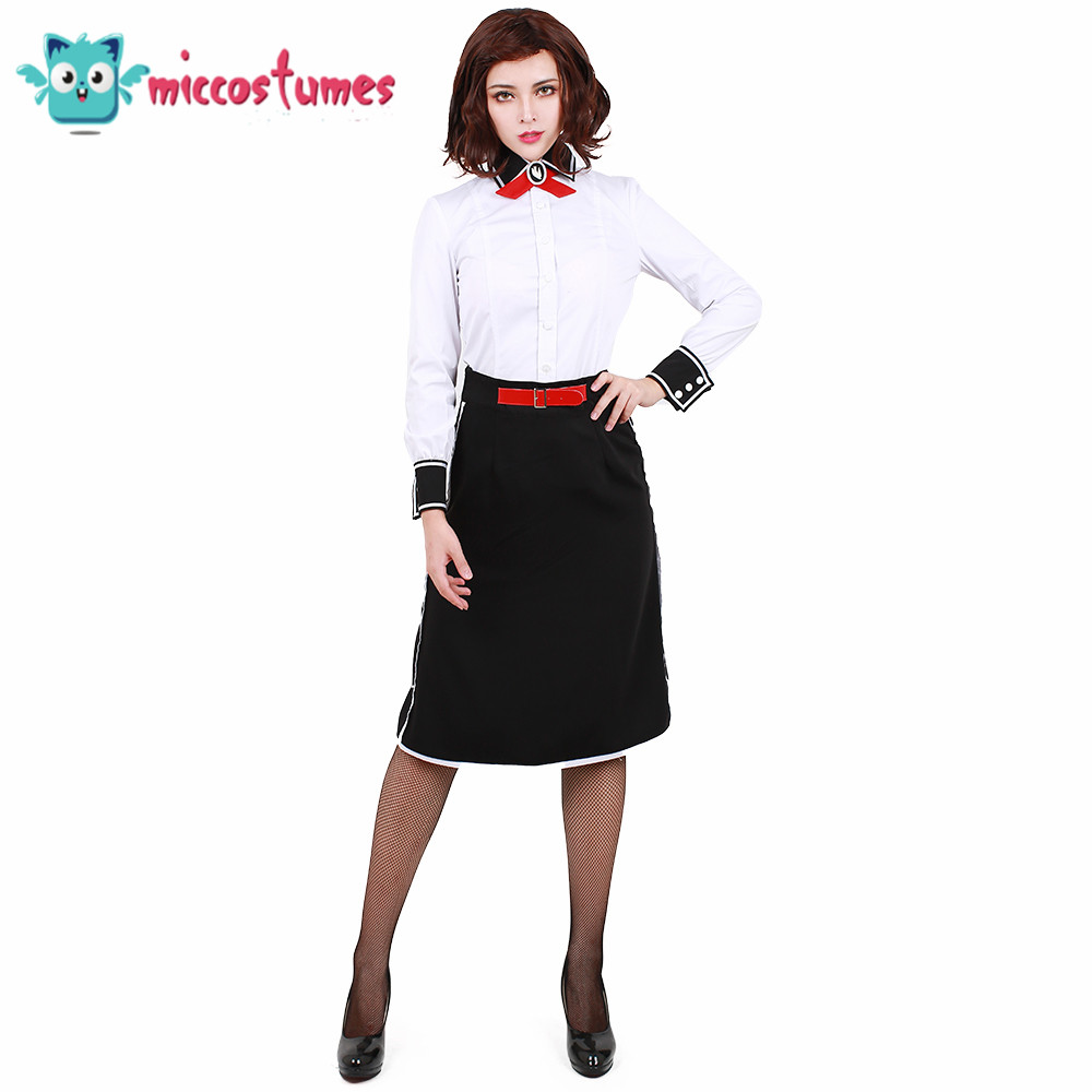 BioShock Infinite Elizabeth Cosplay Costume Dress Set