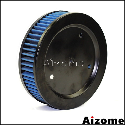 Motorcycle Replacement Air Filter For Harley Stage 1989-1998 Round Air Filter Air Cleaner Kit ► Photo 1/6
