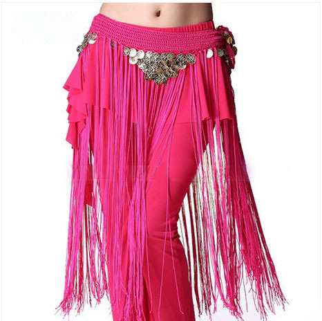 Belly dance costumes senior gold coins tassel  belly dance belts for women belly dance costume hip scarf ► Photo 1/6