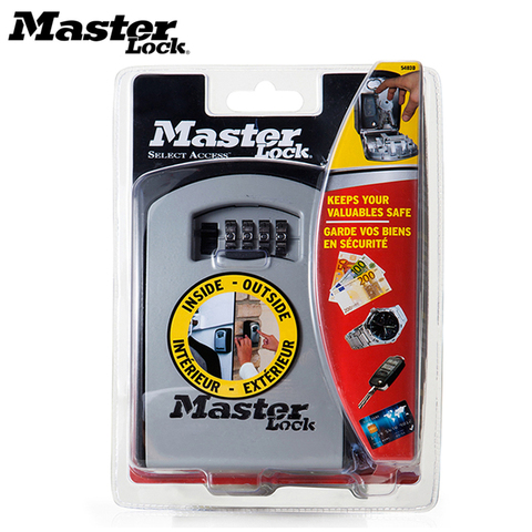 Master Lock Car Key Safe Box Wall Mount Combination Password Lock Metal Alloy Garage Factory Outdoor Storage Box Security Safes ► Photo 1/6