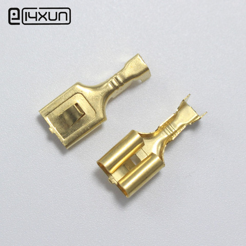 20Pcs 7.8mm Female Crimp Terminal 7.8 mm Battery Connector Terminals Copper High Current Speaker Boat Switch Wiring Plug ► Photo 1/1