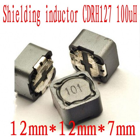 50PCS/lot SMD Patch Shielding power inductors CDRH74R CDRH104R CDRH127R  2.2UH 3.3UH 4.7UH 6.8UH 10UH 22UH 33UH 47UH 68UH 100UH ► Photo 1/6