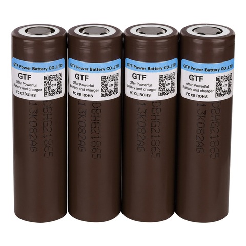 GTF HG2 3.7V 18650 Battery 3000mah Rechargeable battery For Flashlight power bank 30A discharge current Drop shipping ► Photo 1/6