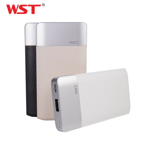 WST Brand Mini Portable Charging Power Bank 4000mAh Ultra Thin Slim External Battery Pack PowerBank for Xiaomi Samsung iPhone LG ► Photo 1/1