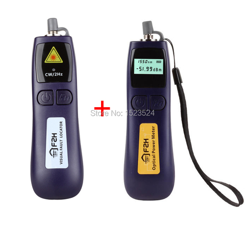 Grandway Mini Optical Fiber Source Fault Locator 5km and Optical Power Meter FHP12A -70~+10dBm ► Photo 1/1